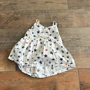 Old Navy Red, White and Blue Toddler Dress